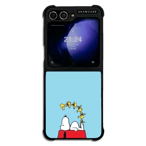 AKAM AMC-WSGZFLIP5-SNOOPY-30 Cover For Samsung Galaxy Z Flip 5