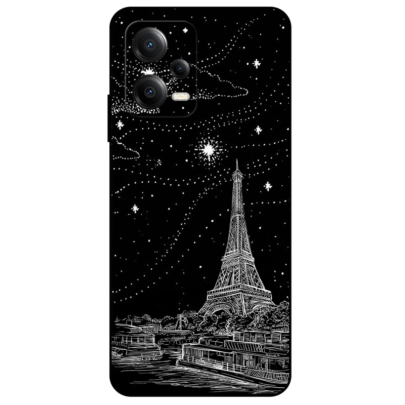 کاور مگافون طرح ایفل مدل 8107 مناسب برای گوشی موبایل شیائومی Poco X5 5G  