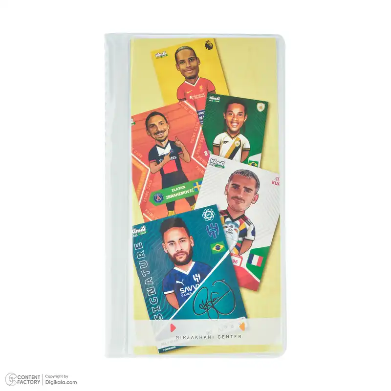 آلبوم کارت فوتبال کیمدی مدل 2025 کد 002