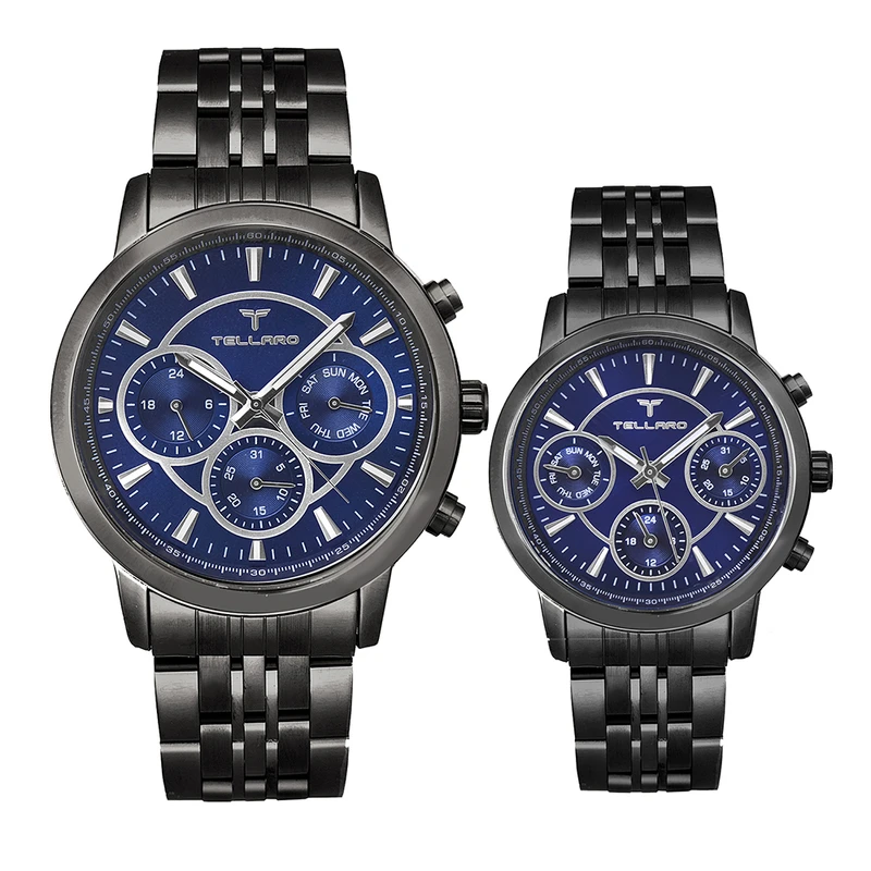 ست ساعت مچی عقربه ای زنانه و مردانه تلارو مدل T3071GS1132