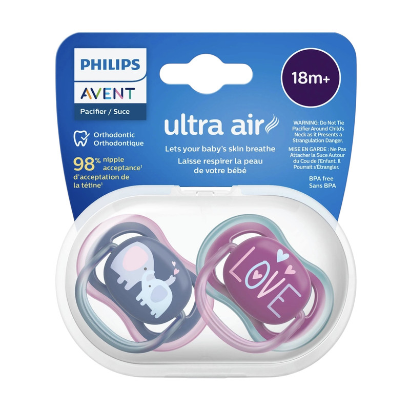 پستانک اونت مدل scf349/22 بسته دو عددی