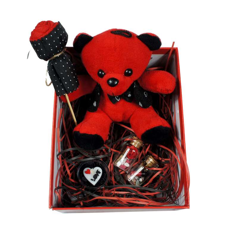 ست هدیه روز عشق مدل خرس کد TAN مجموعه 7 عددی ست هدیه روز عشق مدل خرس کد TAN مجموعه 7 عددی