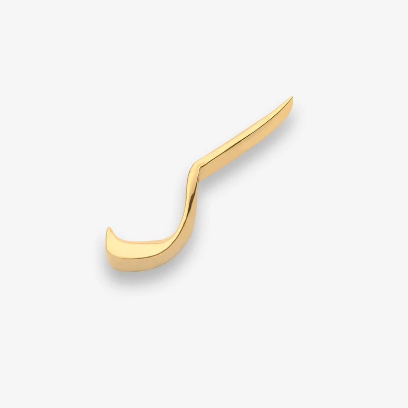 آویز گردنبند طلا 18 عیار زنانه جواهری راز طرح حرف ک کد PE149-15