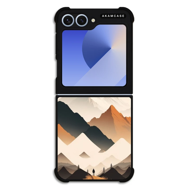 کاور آکام مدل AMC-WSGZFLIP6-MOUNTAINS-18 مناسب برای گوشی موبایل سامسونگ Galaxy Z Flip 6