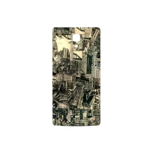 MAHOOT Collage of Skyscraper Cover Sticker for Xiaomi Mi 4