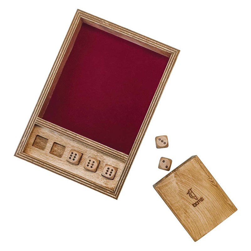 بازی فکری چوبامتی مدل یاتزی yahtzee