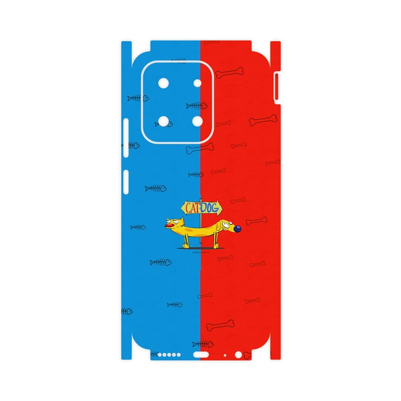 برچسب پوششی ماهوت مدل CatDog-FullSkin مناسب برای گوشی موبایل شیائومی Poco C85