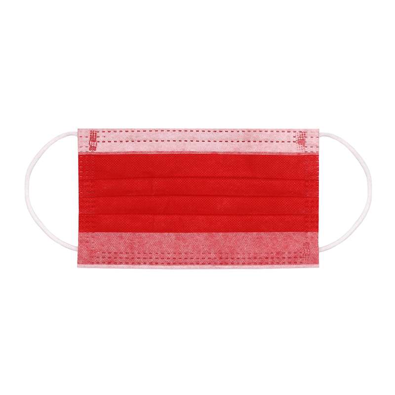 ماسک تنفسی بهسا مدل  سه لایه BSA-05-Re بسته 5 عددی