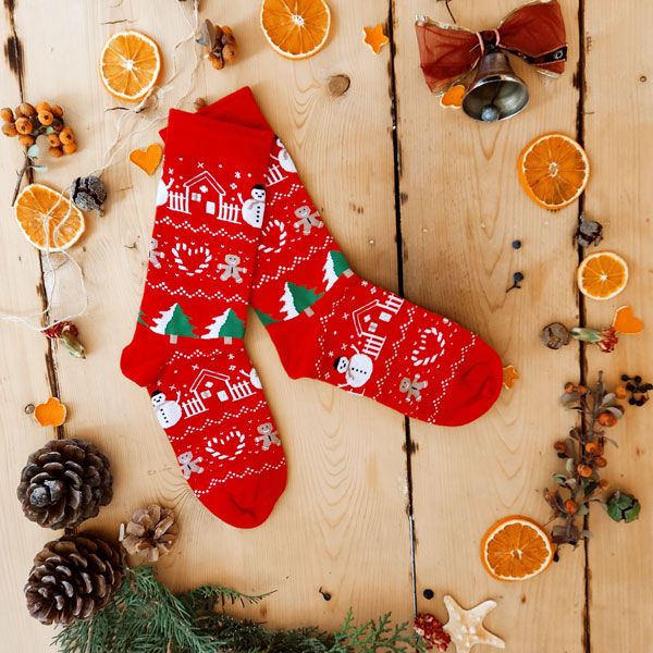 جوراب زنانه ال سون مدل برفی کد PH595 -  - 5