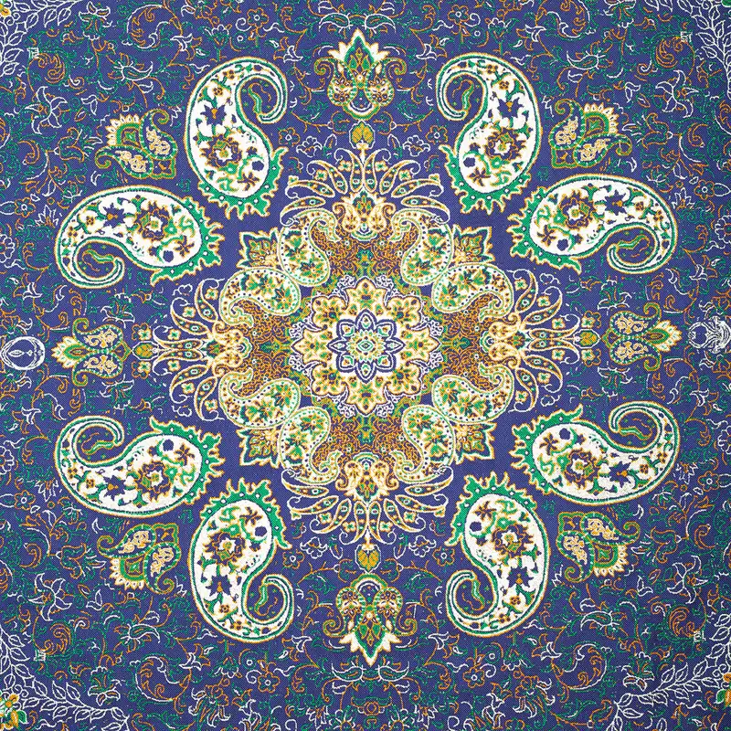 رومیزی ترمه رضایی طرح هامون مدل مربع