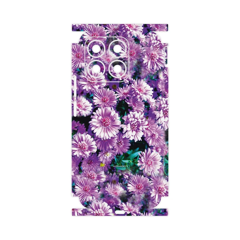برچسب پوششی ماهوت مدل Purple_Flower-FullSkin مناسب برای گوشی موبایل آنر X8b