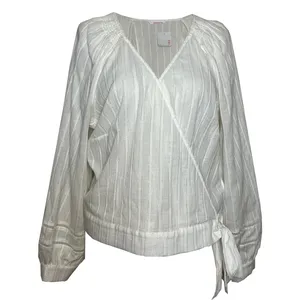 بلوز آستین بلند زنانه کامایو مدل چپ و راست