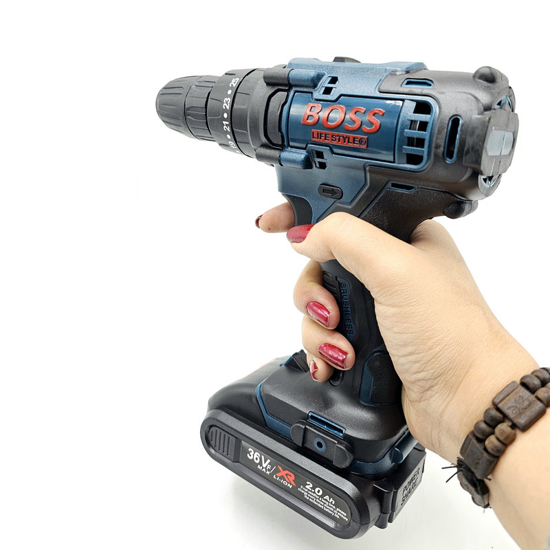 مجموعه 28 عددی دریل پیچ گوشتی چکشی شارژی باس مدل LIFE_STYLE کد 2 مجموعه 28 عددی دریل پیچ گوشتی چکشی شارژی باس مدل LIFE_STYLE کد 2