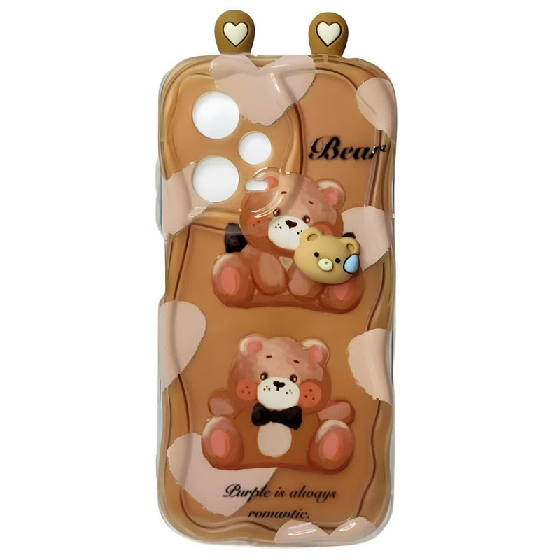 کاور قاب آوش طرح عروسکی مدل 328AA مناسب برای گوشی موبایل شیائومی REDMI NOTE12 PRO 5G