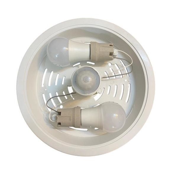 چراغ سقفی سنسوردار خورشیدی 18 وات مدل کارن