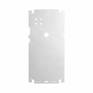 MAHOOT Metallic-White-FullSkin Cover Sticker for Motorola MOTO G 5G