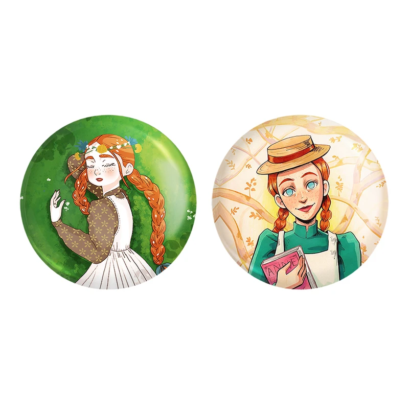 مگنت خندالو طرح آن شرلی کد 1054610551 مجموعه 2 عددی