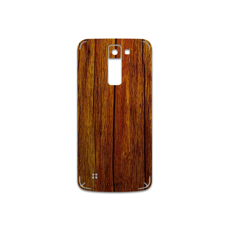 برچسب پوششی ماهوت مدل Orange-Wood مناسب برای گوشی موبایل ال جی K8