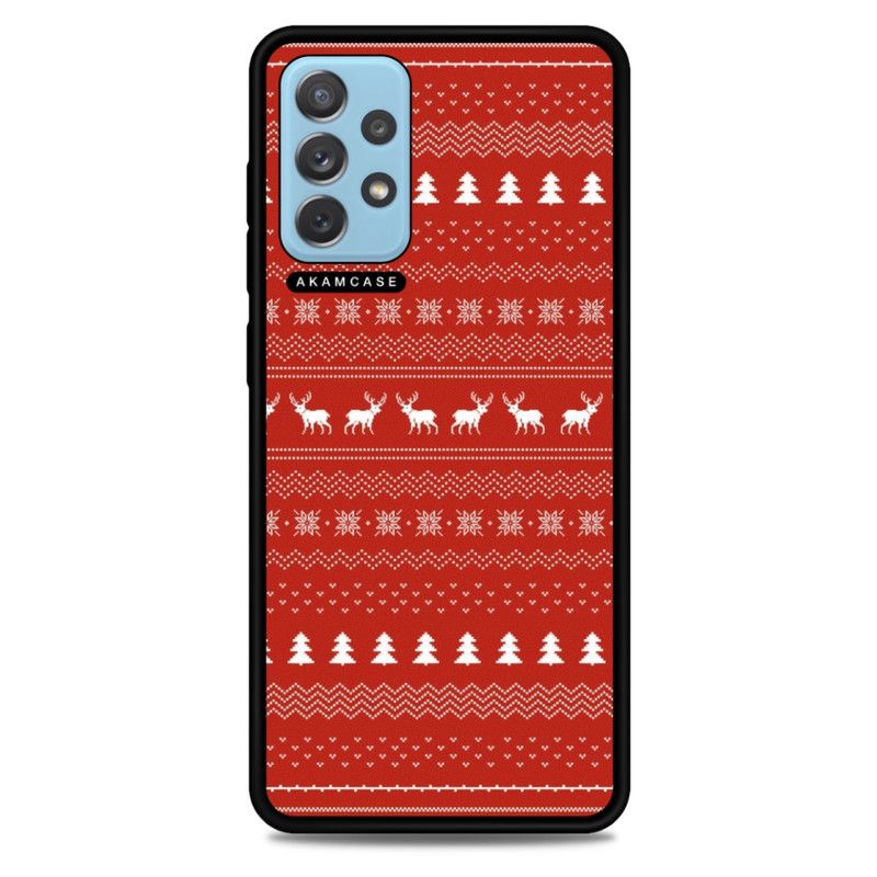 کاور آکام مدل AMCWSGA72-CHRISTMAS21 مناسب برای گوشی موبایل سامسونگ Galaxy A72
