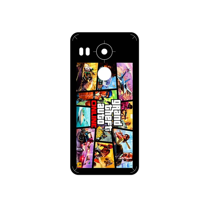 برچسب پوششی ماهوت مدل GTA Online Game Series مناسب برای گوشی موبایل گوگل Nexus 5X
