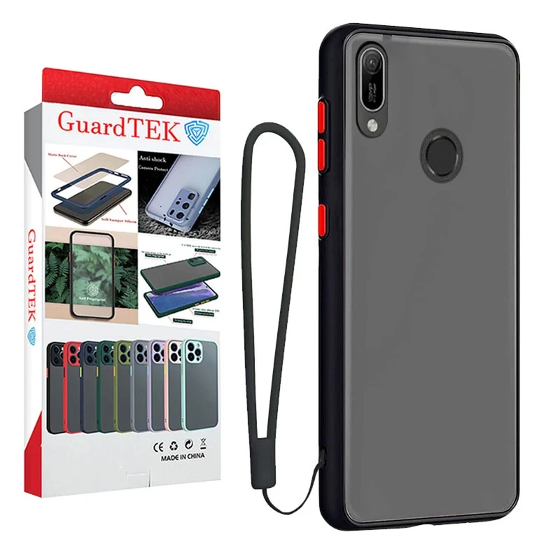 کاور گاردتک آساک مدل MBC Strap مناسب برای گوشی موبایل هوآوی Y6S/ Y6 Prime 2019 به همراه بندآویز