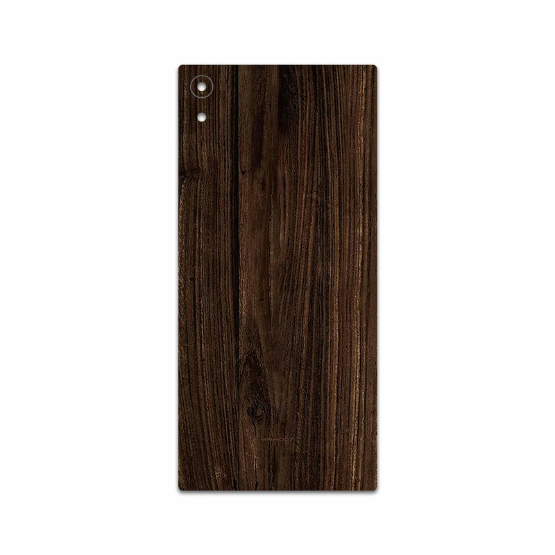 برچسب پوششی ماهوت مدل Dark Walnut Wood مناسب برای گوشی موبایل سونی Xperia XA1 Ultra