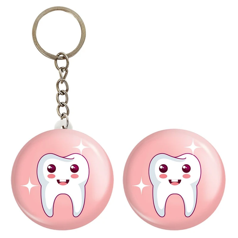 پیکسل خندالو مدل دندان و دندانپزشکی کودکانه کد 27780 به همراه جاکلیدی