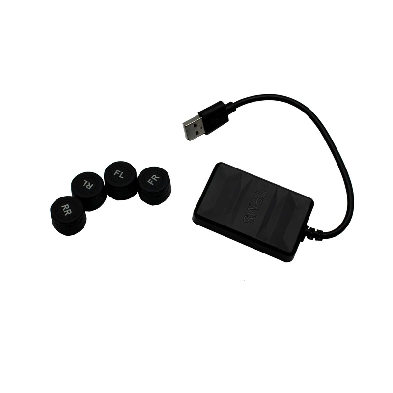 نمایشگر و سنسور خارجی فشار باد لاستیک مدل TY06 بسته 5 عددی