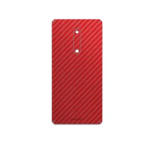 MAHOOT Red-Fiber Cover Sticker for Nokia 5