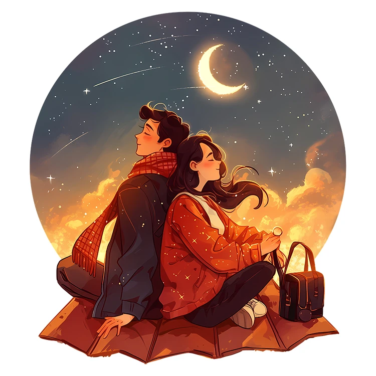 استیکر پارچه و لباس پاد آفرین مدل عشق همسر پارتنر کد S2448