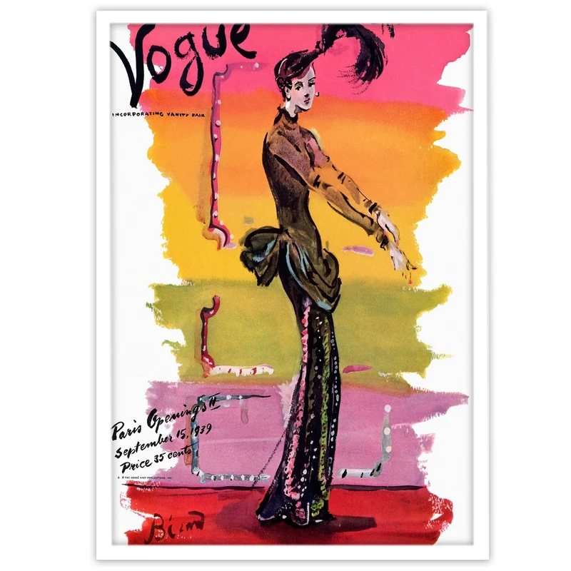 تابلو بکلیت طرح استایل و مد لباس مدل W-15073