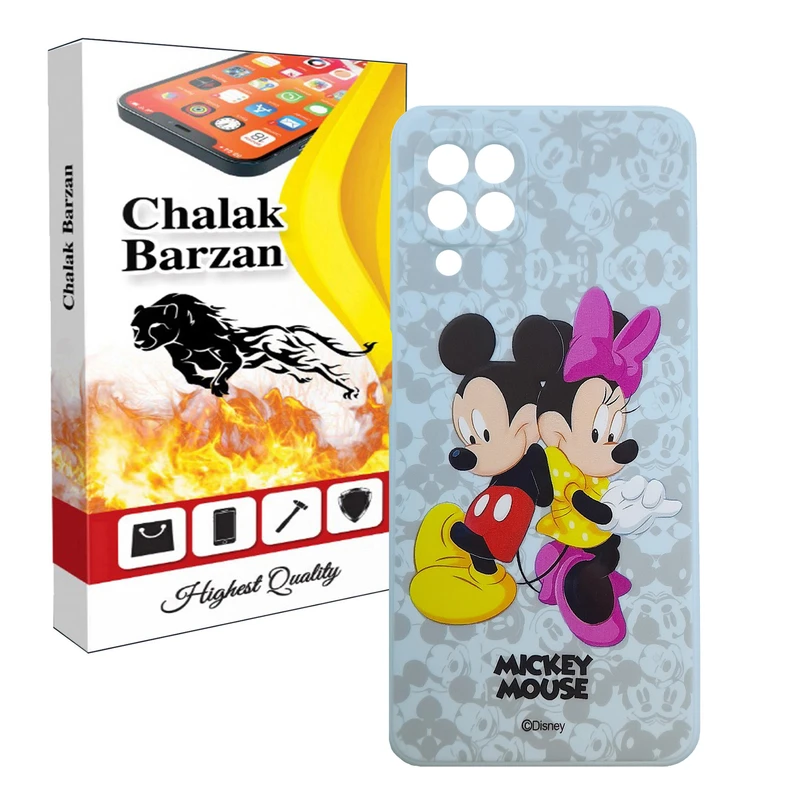 کاور چالاک برزن طرح مینی موس مدل MSAD-01 مناسب برای گوشی موبایل سامسونگ Galaxy A22 4G / M22 4G / M32 4G