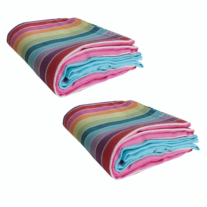 حوله دست و  صورت مدل ASH-70 سایز 70x50 سانتی متر مجموعه 2 عددی