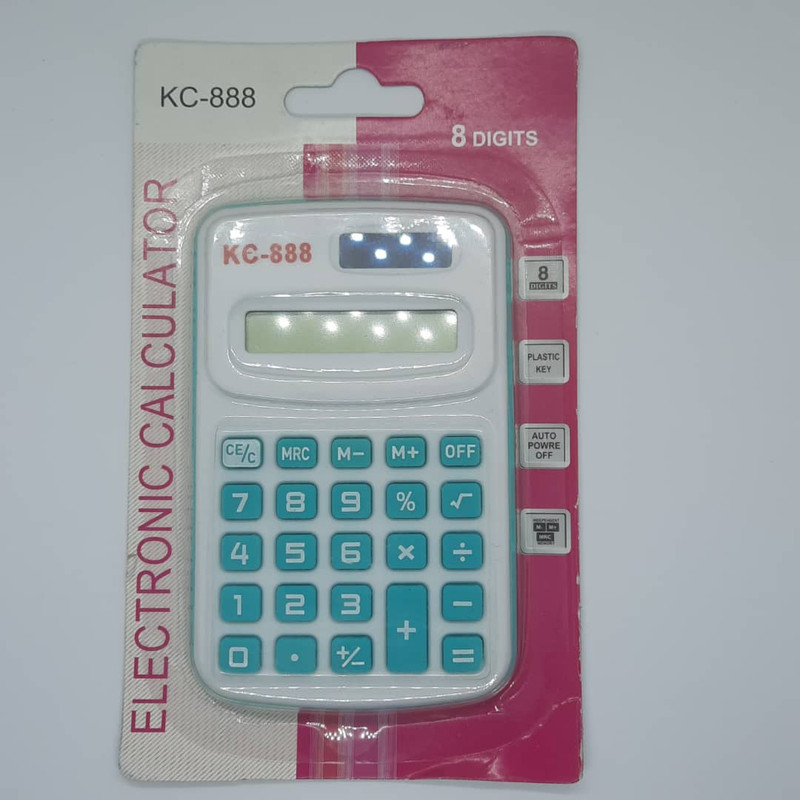 ماشین حساب مدل کارتی کد KC-888 2