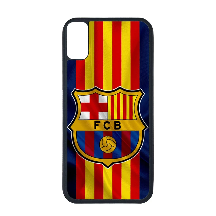 کاور طرح تیم فوتبال بارسلونا مناسب برای گوشی موبایل اپل iphone x/xs