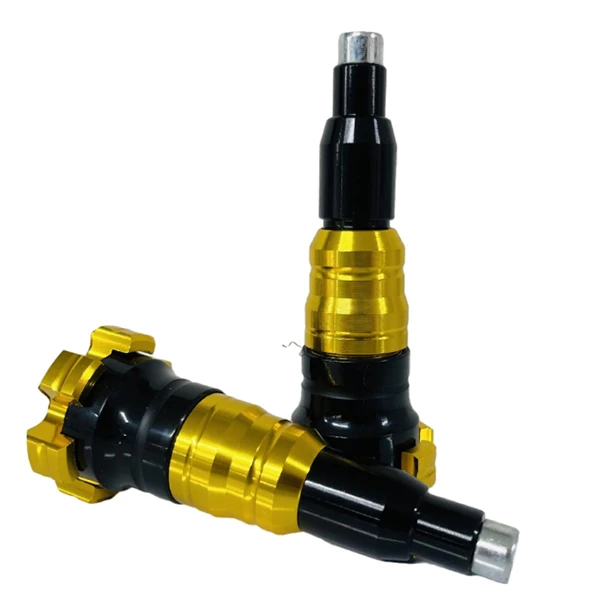 پروتکشن بدنه موتور سیکلت وارون مدل CNC ستاره ای کد B-41-GLD بسته 2 عددی