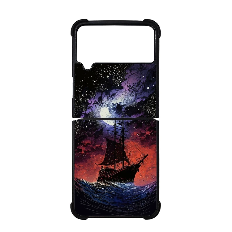 کاور گالری وبفر طرح کشتی مناسب برای گوشی موبایل سامسونگ Galaxy Z Flip4