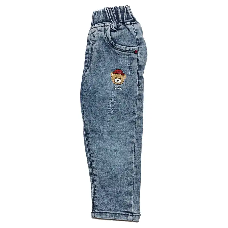 شلوار جین بچگانه مدل خرس کد 10005