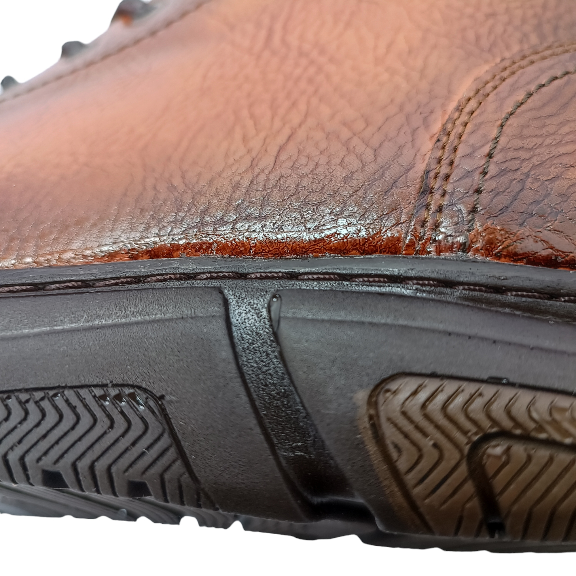 نیم بوت مردانه مدل چرم طبیعی A200