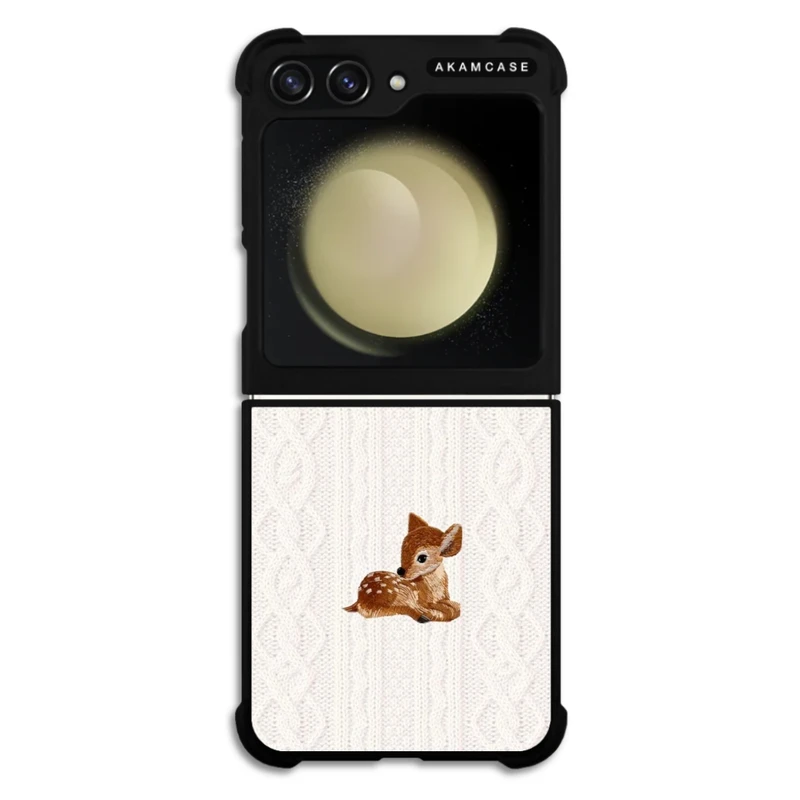 کاور آکام مدل AMC-WSGZFLIP5-TRICOT-18 مناسب برای گوشی موبایل سامسونگ Galaxy Z Flip 5