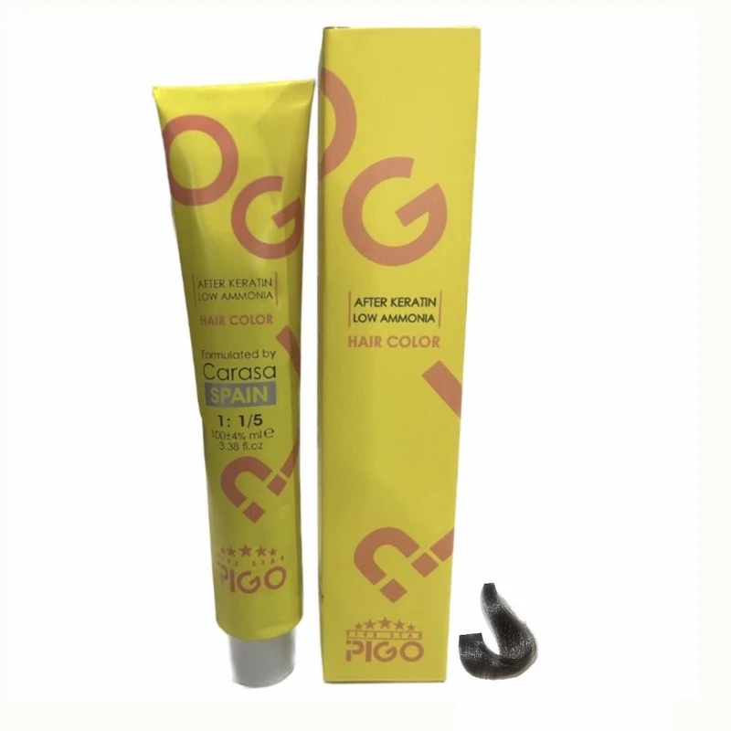 رنگ مو پیگو شماره 2-6  حجم 100 میلی لیتر رنگ بلوند خاکستری تیره