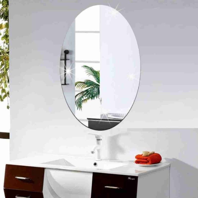 آینه دیواری اِلیکسار مدل بیضی کد MD3200