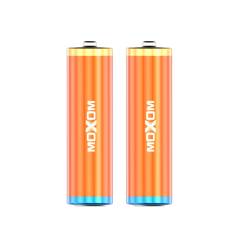 باتری نیم قلمی موکسوم مدل آلکالاین POWERFUL MOX-LR03 AAA 1.5V بسته 2 عددی