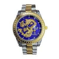 ساعت مچی عقربه&zwnj;ای مردانه  مدل دراگون اژدها کد 4