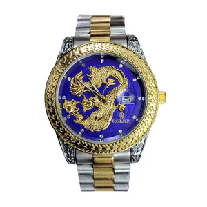 ساعت مچی عقربه‌ای مردانه رولکس مدل دراگون اژدها کد 4