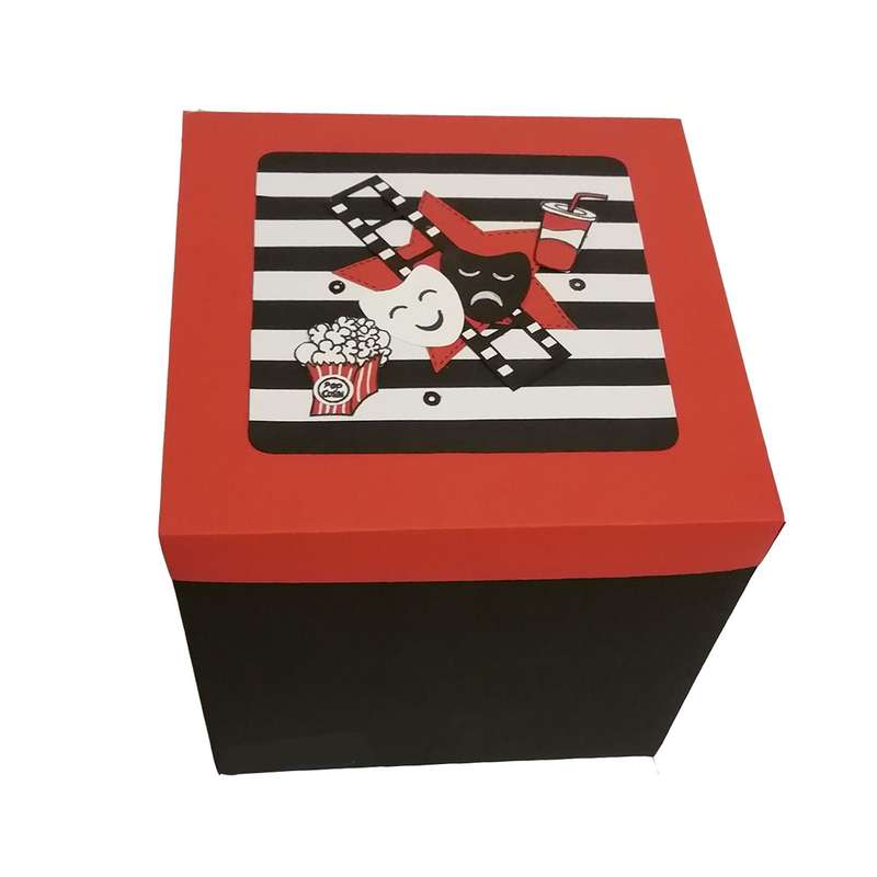 جعبه هدیه طرح تئاتر و سینما مدل سورپرایز کد 010