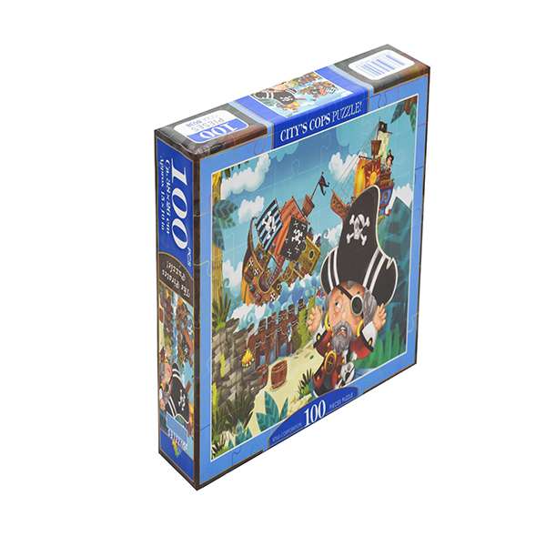 پازل 100 تکه مدل دزدان دريايي کد 8038