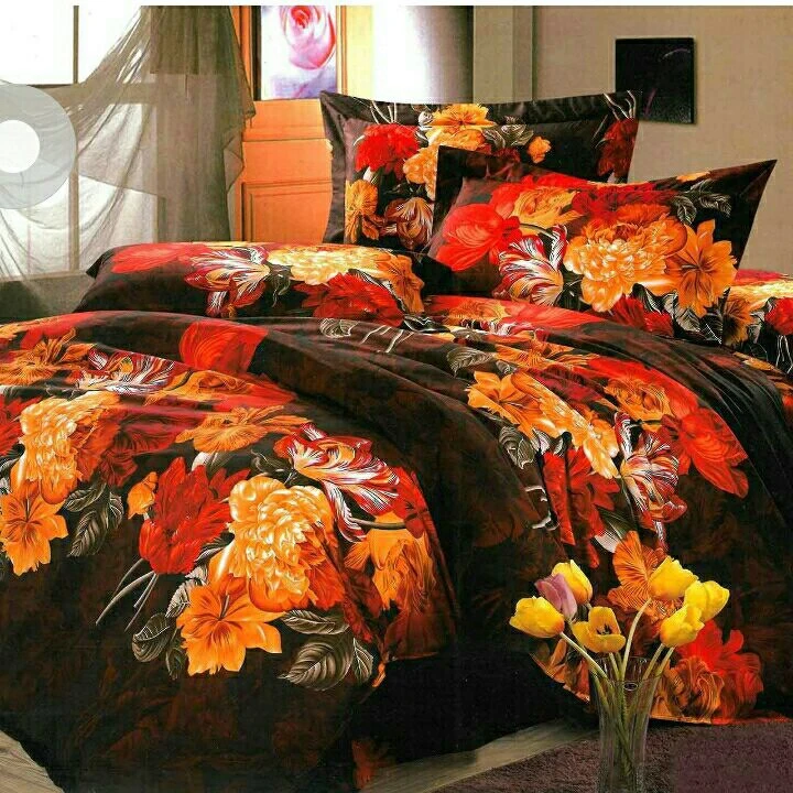 سرویس خواب مدل اتشین کد A22 یک نفره 4 تکه 