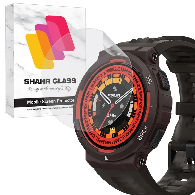 محافظ صفحه نمایش شهر گلس مدل WNOS20 مناسب برای ساعت هوشمند امیزفیت Active Edge 33mm