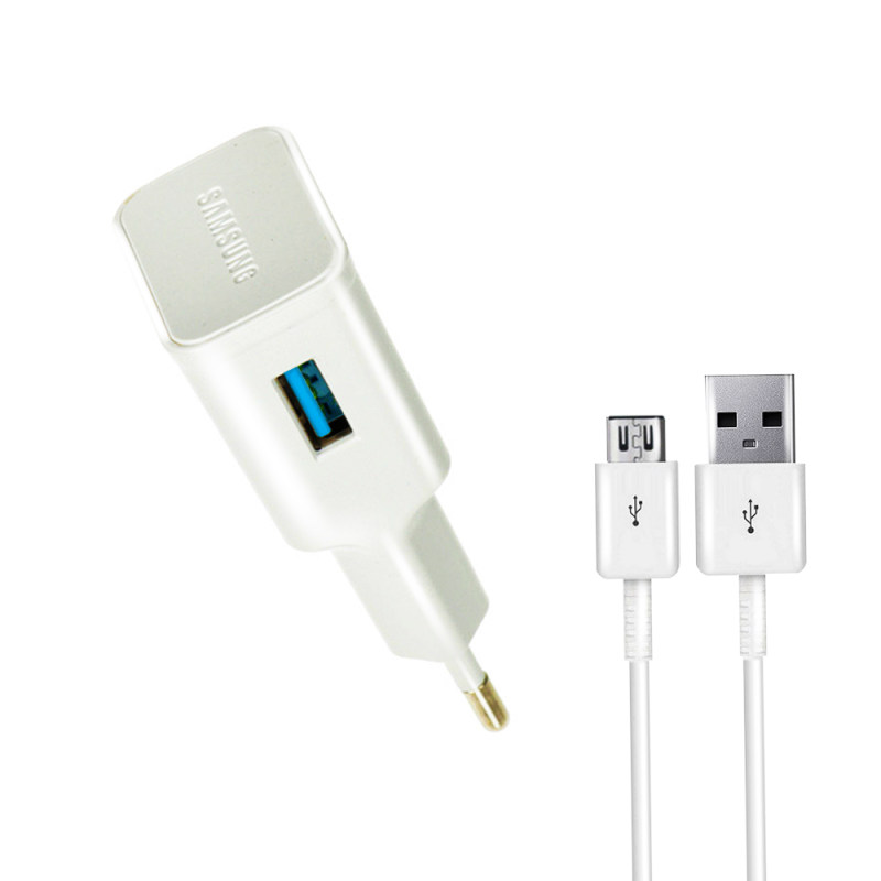 شارژر دیواری مدل EP_TA200 به همراه کابل تبدیل MicroUSB